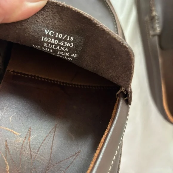 Olukai Kulana leather brown loafers SZ 13 NWOT - Picture 11 of 13